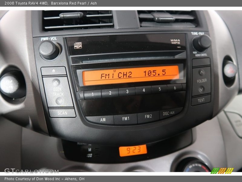 Barcelona Red Pearl / Ash 2008 Toyota RAV4 4WD