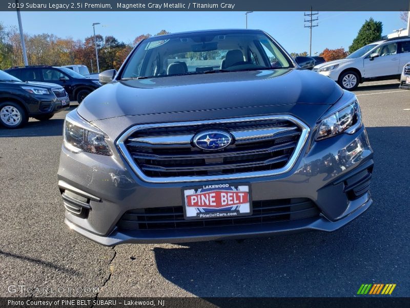 Magnetite Gray Metallic / Titanium Gray 2019 Subaru Legacy 2.5i Premium