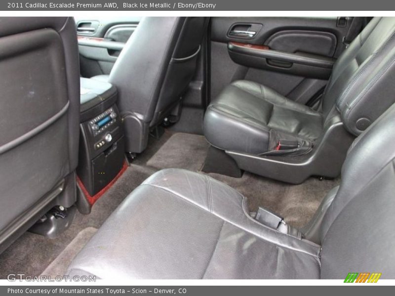 Black Ice Metallic / Ebony/Ebony 2011 Cadillac Escalade Premium AWD