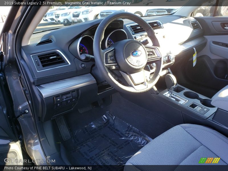 Magnetite Gray Metallic / Titanium Gray 2019 Subaru Legacy 2.5i Premium