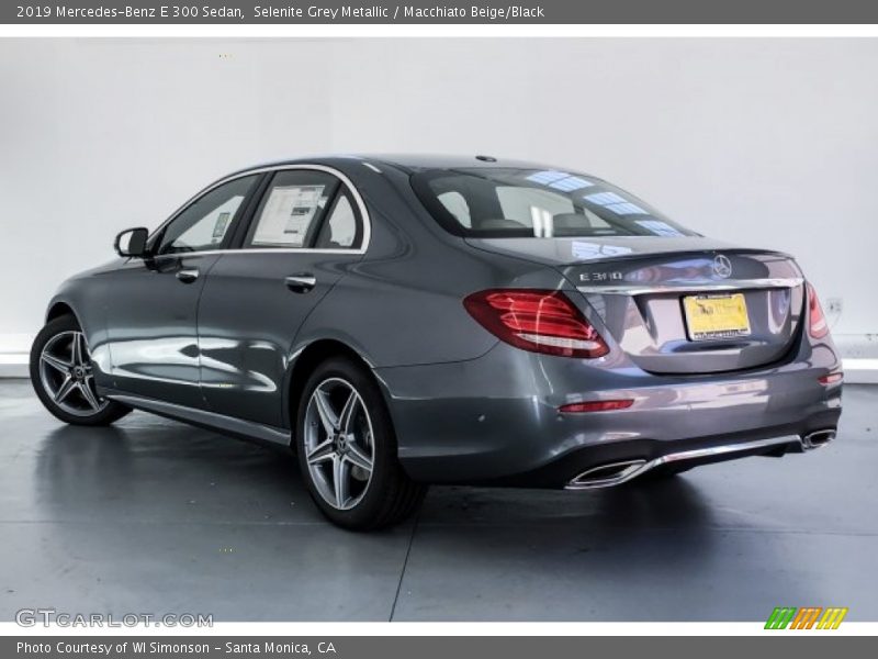 Selenite Grey Metallic / Macchiato Beige/Black 2019 Mercedes-Benz E 300 Sedan