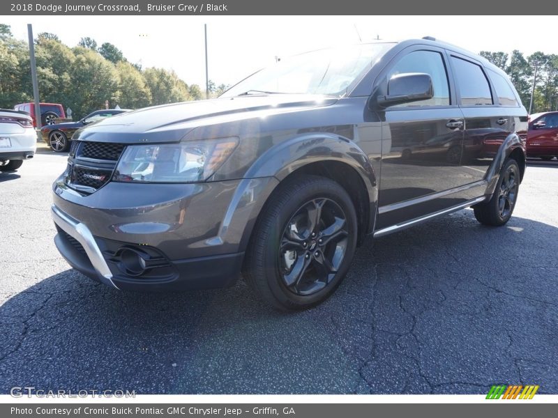 Bruiser Grey / Black 2018 Dodge Journey Crossroad