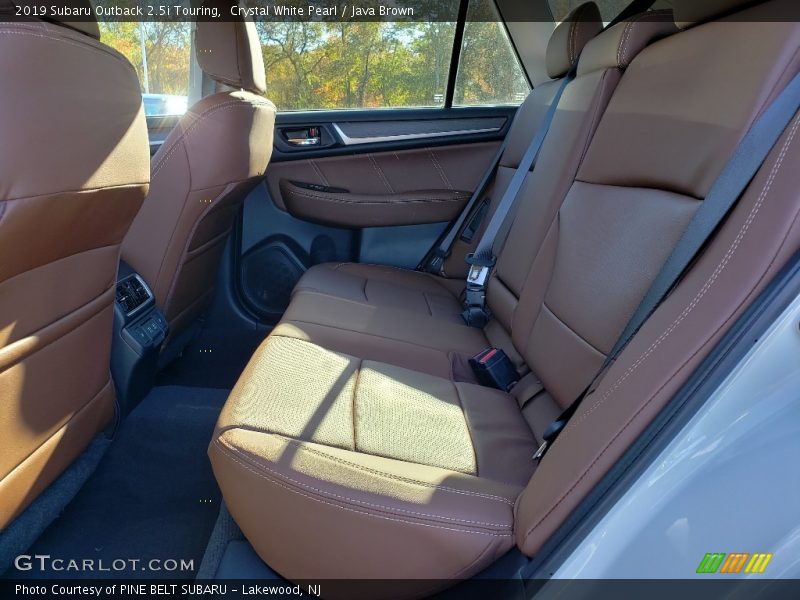 Crystal White Pearl / Java Brown 2019 Subaru Outback 2.5i Touring