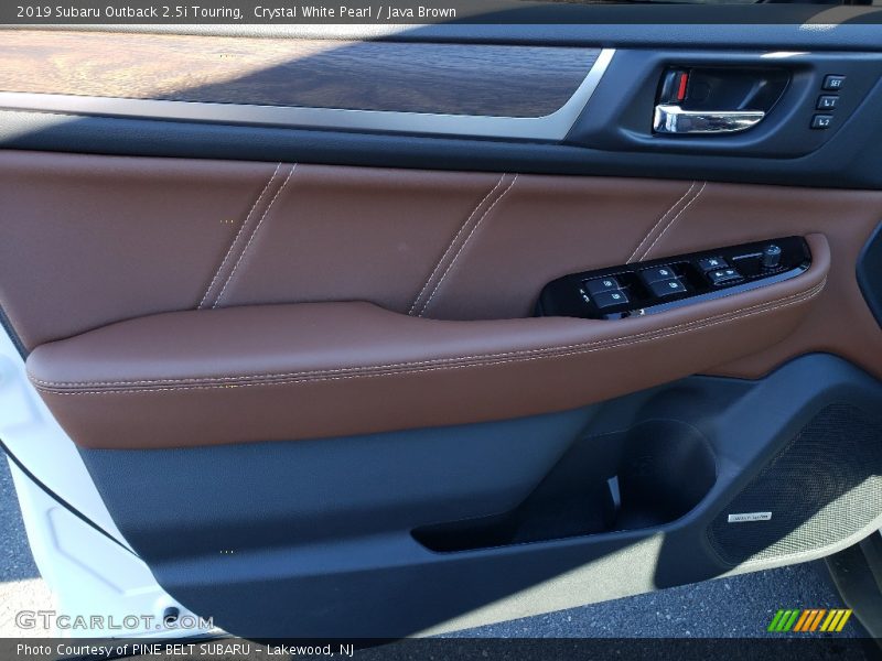 Crystal White Pearl / Java Brown 2019 Subaru Outback 2.5i Touring