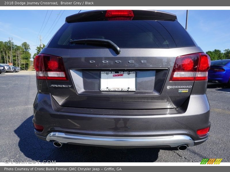 Bruiser Grey / Black 2018 Dodge Journey Crossroad