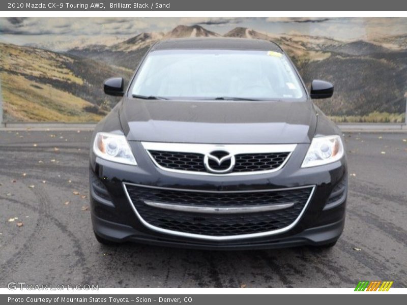 Brilliant Black / Sand 2010 Mazda CX-9 Touring AWD