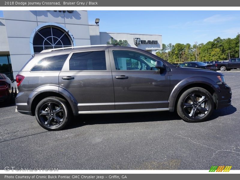 Bruiser Grey / Black 2018 Dodge Journey Crossroad