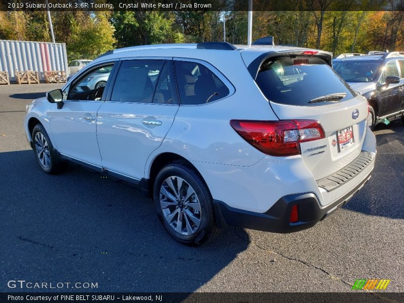 Crystal White Pearl / Java Brown 2019 Subaru Outback 3.6R Touring