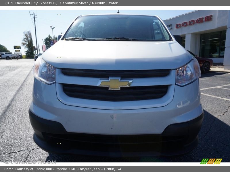 Galvanized Silver / Medium Pewter 2015 Chevrolet City Express LS