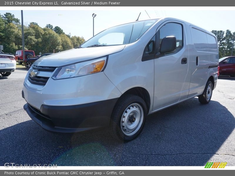 Galvanized Silver / Medium Pewter 2015 Chevrolet City Express LS