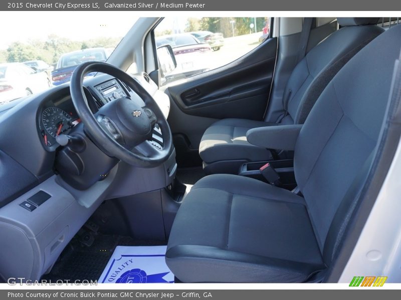 Galvanized Silver / Medium Pewter 2015 Chevrolet City Express LS