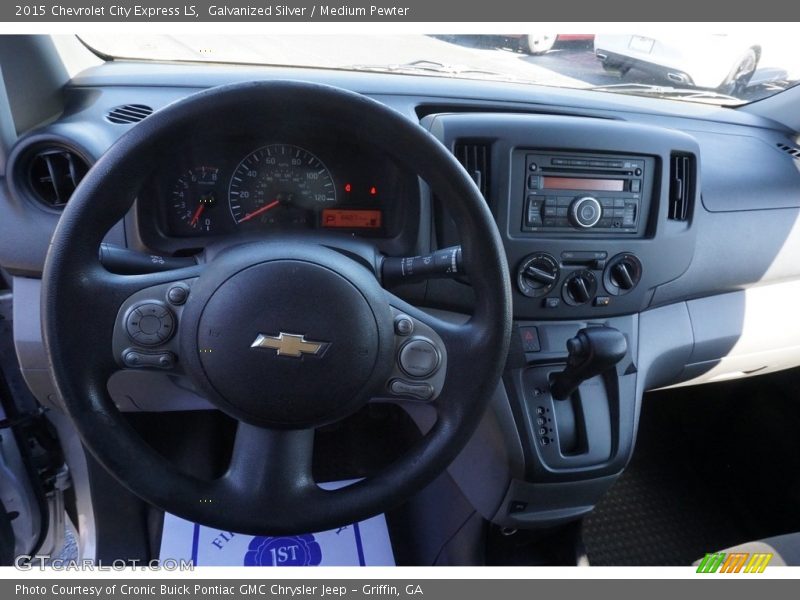 Galvanized Silver / Medium Pewter 2015 Chevrolet City Express LS