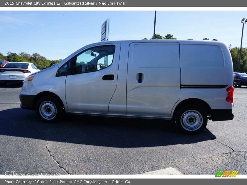 Galvanized Silver / Medium Pewter 2015 Chevrolet City Express LS