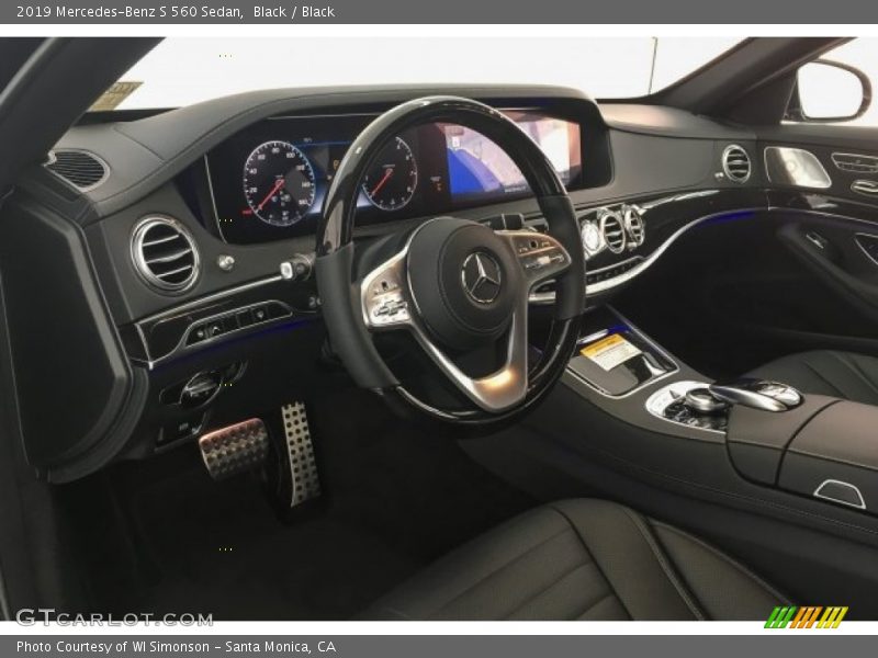 Black / Black 2019 Mercedes-Benz S 560 Sedan