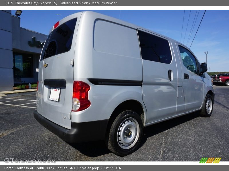 Galvanized Silver / Medium Pewter 2015 Chevrolet City Express LS