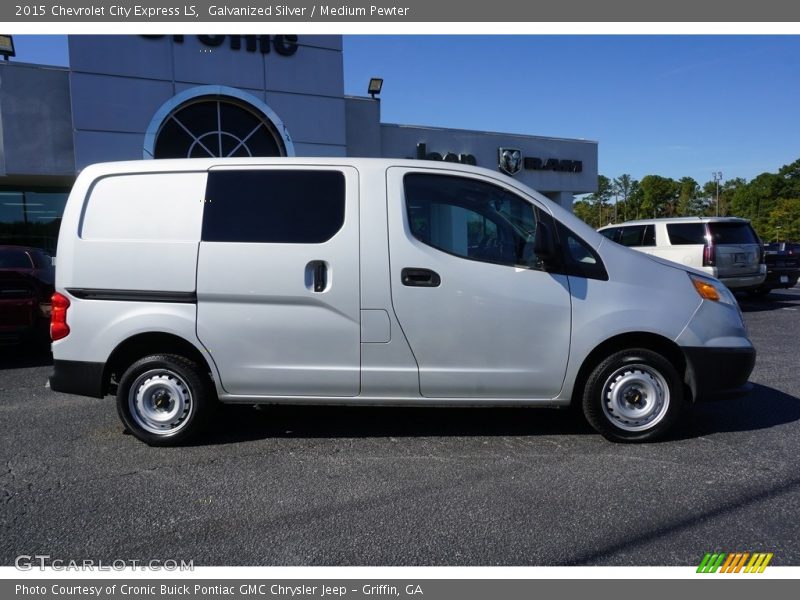 Galvanized Silver / Medium Pewter 2015 Chevrolet City Express LS