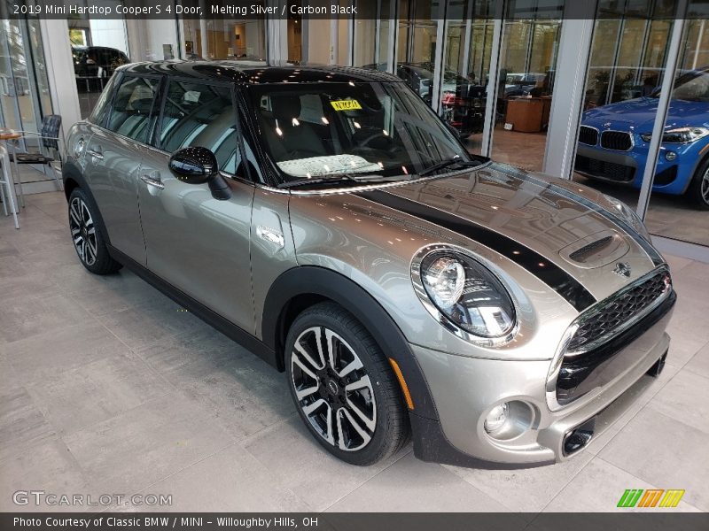 Melting Silver / Carbon Black 2019 Mini Hardtop Cooper S 4 Door
