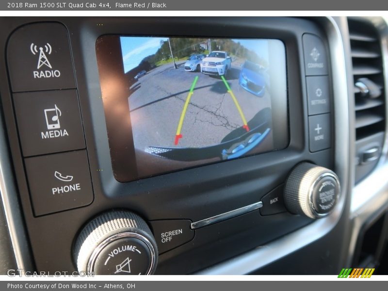 Flame Red / Black 2018 Ram 1500 SLT Quad Cab 4x4