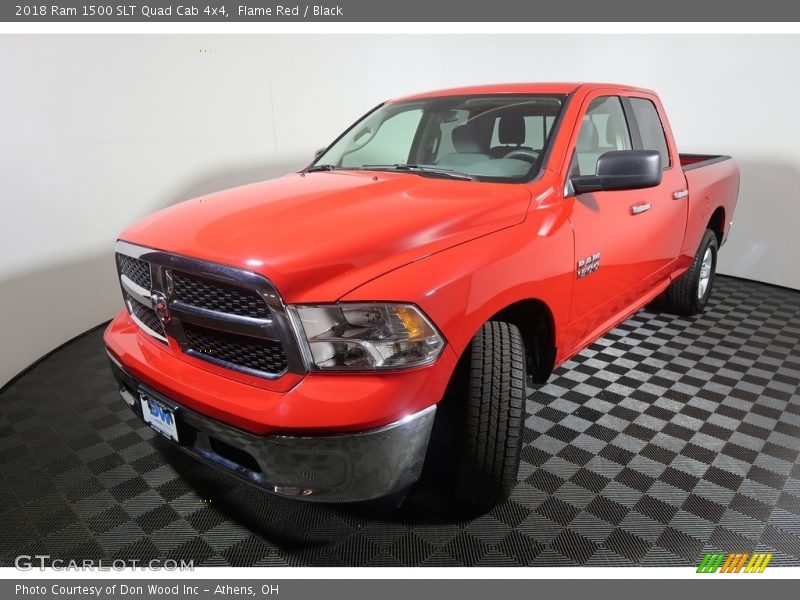 Flame Red / Black 2018 Ram 1500 SLT Quad Cab 4x4