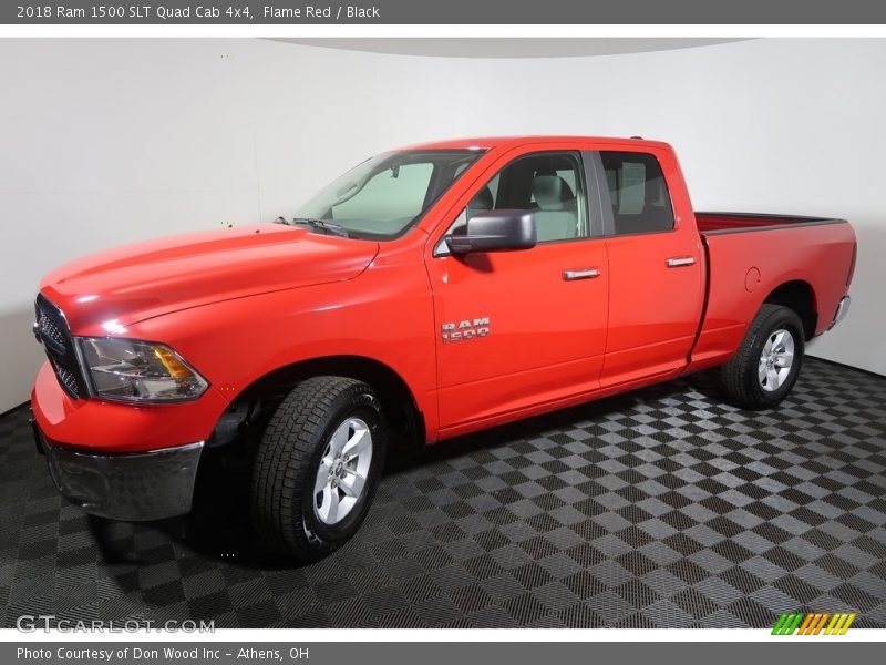 Flame Red / Black 2018 Ram 1500 SLT Quad Cab 4x4