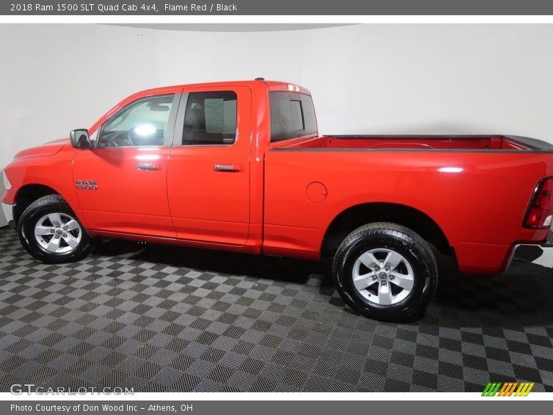 Flame Red / Black 2018 Ram 1500 SLT Quad Cab 4x4