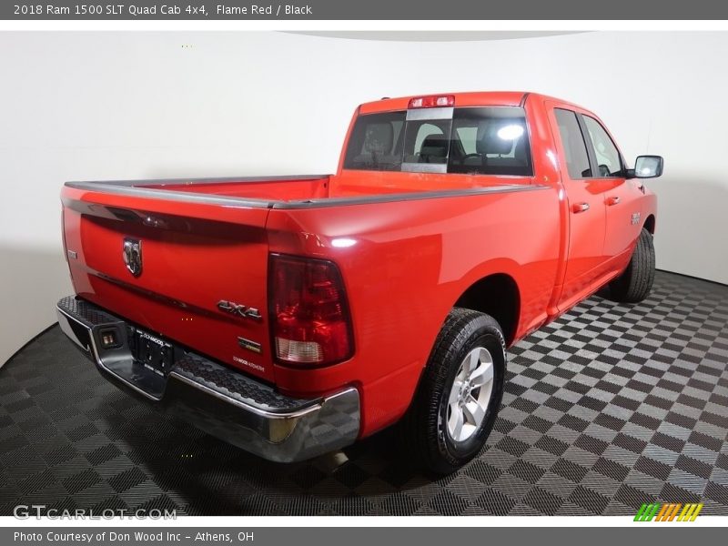 Flame Red / Black 2018 Ram 1500 SLT Quad Cab 4x4