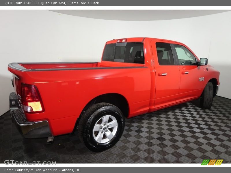Flame Red / Black 2018 Ram 1500 SLT Quad Cab 4x4