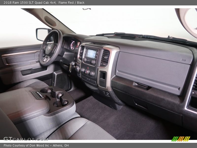 Flame Red / Black 2018 Ram 1500 SLT Quad Cab 4x4