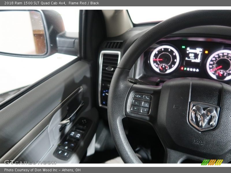 Flame Red / Black 2018 Ram 1500 SLT Quad Cab 4x4