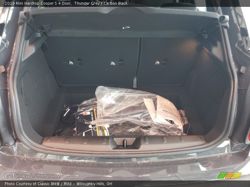 Thunder Grey / Carbon Black 2019 Mini Hardtop Cooper S 4 Door
