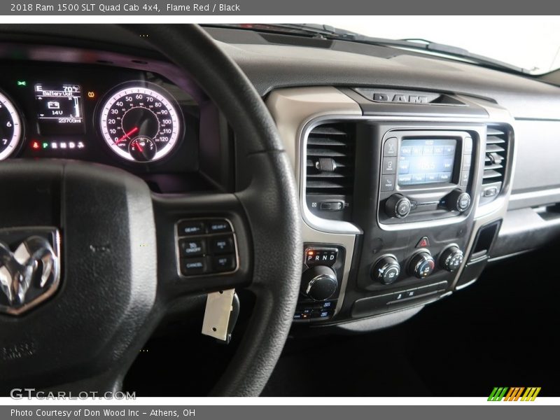 Flame Red / Black 2018 Ram 1500 SLT Quad Cab 4x4