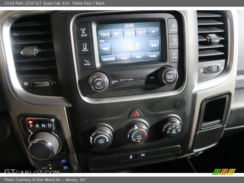 Flame Red / Black 2018 Ram 1500 SLT Quad Cab 4x4