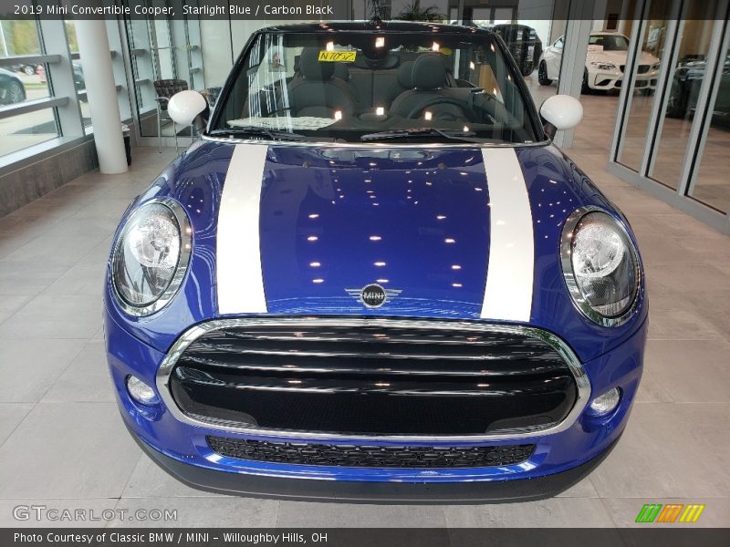Starlight Blue / Carbon Black 2019 Mini Convertible Cooper