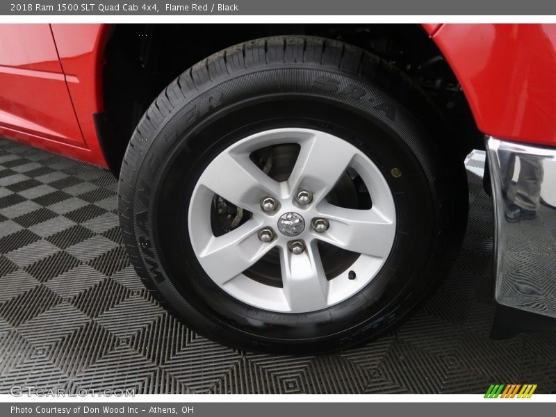 Flame Red / Black 2018 Ram 1500 SLT Quad Cab 4x4