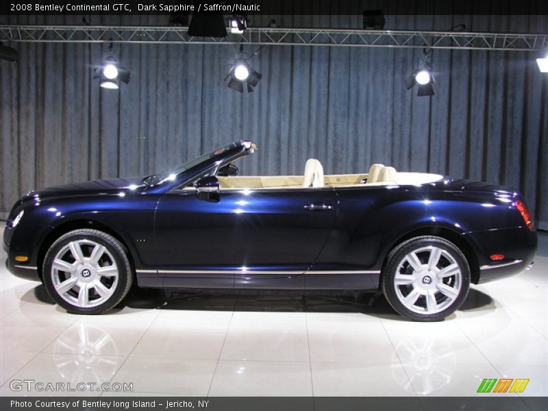 Dark Sapphire / Saffron/Nautic 2008 Bentley Continental GTC