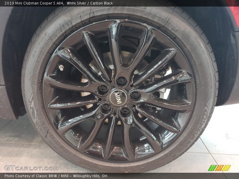 White Silver / Carbon Black 2019 Mini Clubman Cooper S All4