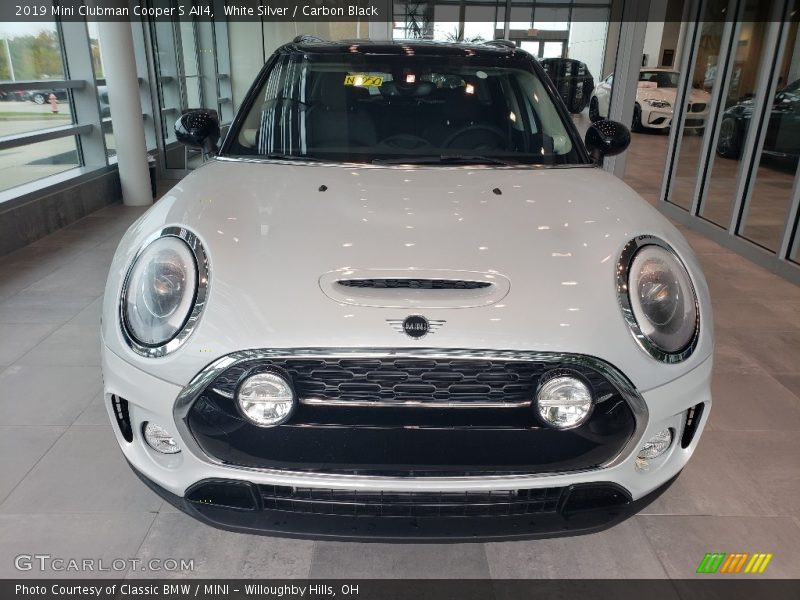 White Silver / Carbon Black 2019 Mini Clubman Cooper S All4