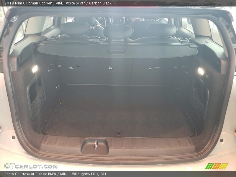 White Silver / Carbon Black 2019 Mini Clubman Cooper S All4