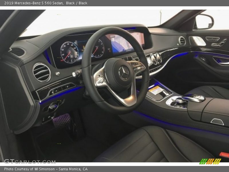 Black / Black 2019 Mercedes-Benz S 560 Sedan