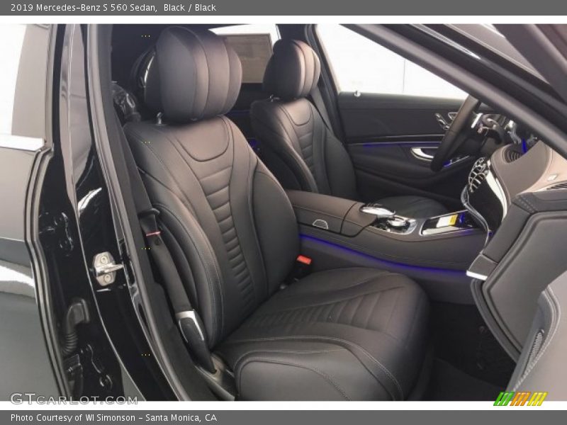 Black / Black 2019 Mercedes-Benz S 560 Sedan