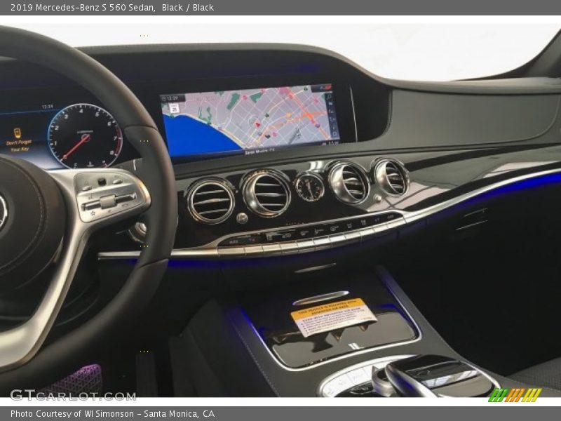 Black / Black 2019 Mercedes-Benz S 560 Sedan
