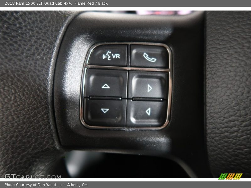 Flame Red / Black 2018 Ram 1500 SLT Quad Cab 4x4