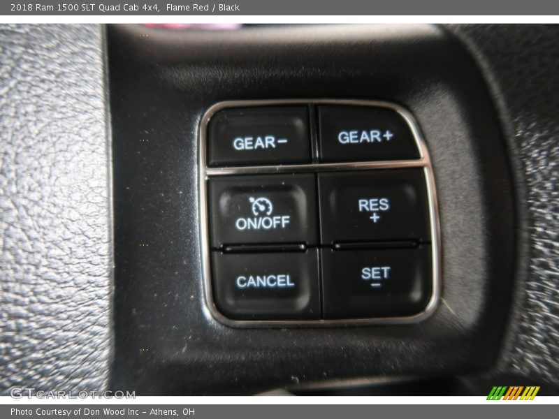 Flame Red / Black 2018 Ram 1500 SLT Quad Cab 4x4