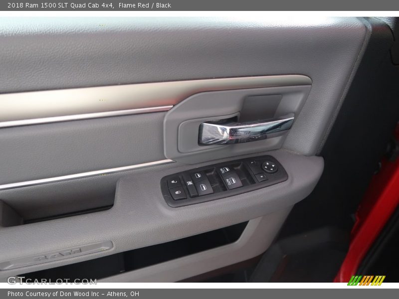 Flame Red / Black 2018 Ram 1500 SLT Quad Cab 4x4