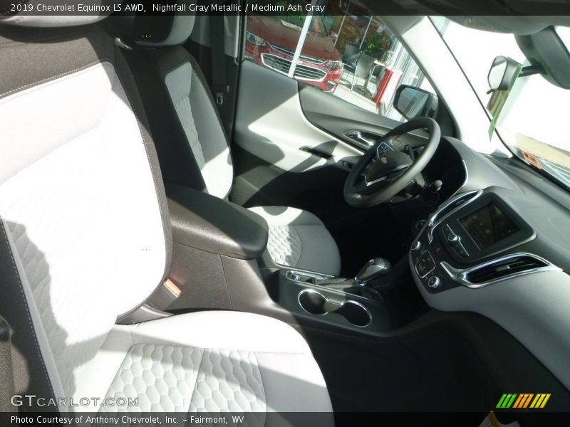 Nightfall Gray Metallic / Medium Ash Gray 2019 Chevrolet Equinox LS AWD