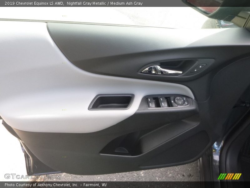 Nightfall Gray Metallic / Medium Ash Gray 2019 Chevrolet Equinox LS AWD