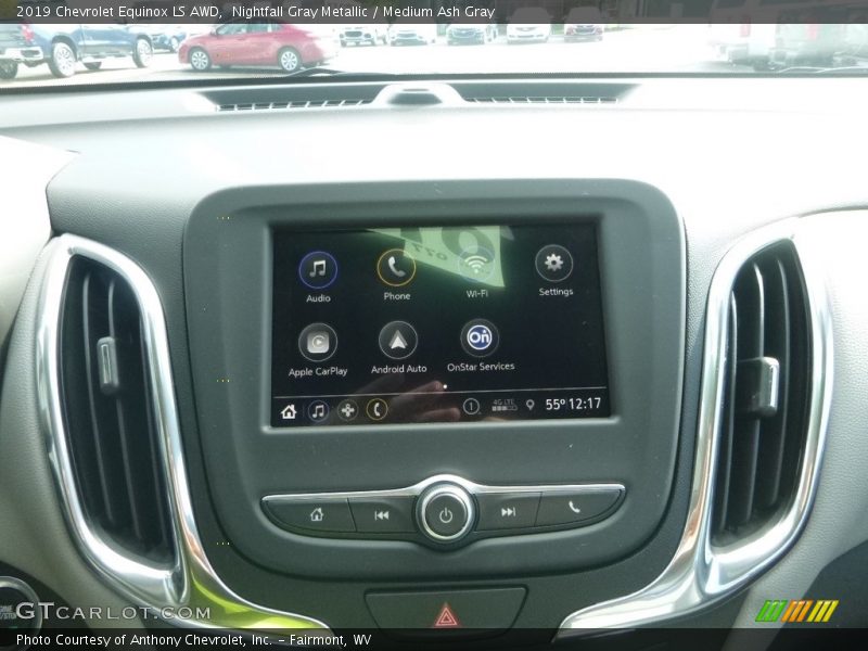 Nightfall Gray Metallic / Medium Ash Gray 2019 Chevrolet Equinox LS AWD