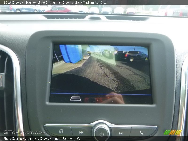 Nightfall Gray Metallic / Medium Ash Gray 2019 Chevrolet Equinox LS AWD