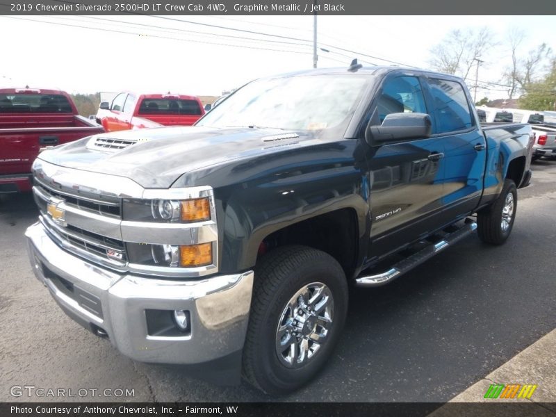 Graphite Metallic / Jet Black 2019 Chevrolet Silverado 2500HD LT Crew Cab 4WD