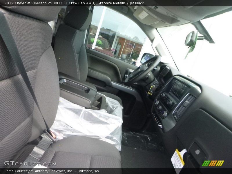 Graphite Metallic / Jet Black 2019 Chevrolet Silverado 2500HD LT Crew Cab 4WD
